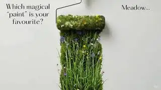 Insanely Satisfying Paint Roller | Meadow &rarr; Fynbos AI Art