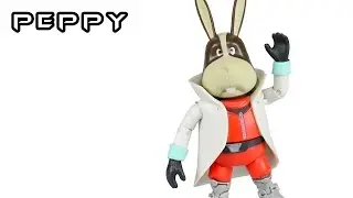 JAKKS Pacific PEPPY World of Nintendo Star Fox Action Figure Toy Review