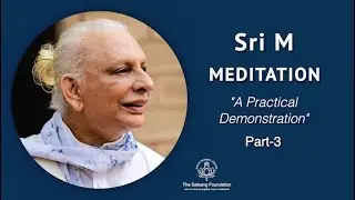 Sri M - Meditation, A Practical Demonstration - Part 3/3