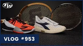 Diadora & Skechers Tennis Shoes; Smellwell is here & Vintage Wilson Racquet Finds - VLOG 953