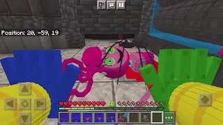 Poppy PlayTime Chapter 2 Add-on New[MCPE-MCBE]Mommy  Long Legs Death in Minecraft,EFMC,Ep2🦊!!!