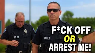 UK Officers Give Unlawful Orders&hellip;Auditor REFUSES ID and Outsmarts Them!
