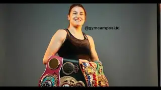 Katie Tylor y su peculiar forma de entrenar