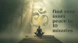 Om Chanting Meditation 🕉 | 10 Minutes of Deep Calm | Calming Studio #meditation