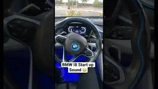 Звук запуска BMW I8 #Shorts