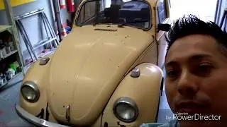 Restaurando o Fusca tanque de Gerra parte 1 - Kleife