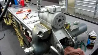 Helac Hydraulic Rotary actuator test