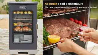 EAST OAK 30 inches Digital Electric Smoker with Glass Door
