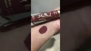 Too faced melted matte lipstick in the shade finesse..❤️ must buy product..😍