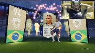 I PACKED 94 RATED ICON R9 RONALDO IN A PACK (NOT CLICKBAIT!) - FIFA 18 ULTIMATE TEAM!