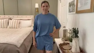 Amazon Fashion / KIRUNDO Lounge Set for Women / Perfect Lounge Set with Oversized Shirt & Shorts