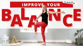 Improve Your Balance | 10-min practice for better balance in yoga poses (not only for beginners)