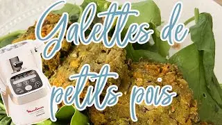 Recettes Companion  &mdash; GALETTES DE PETITS POIS