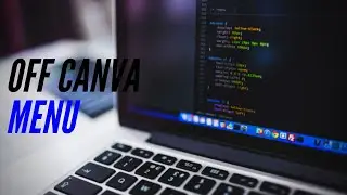 How to create a Off Canva Menu using only HTML & CSS | MauriceCodes