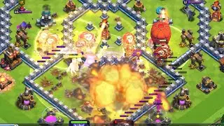 Ballon Army Clash of clans 5 star attacks | Coc gameplay