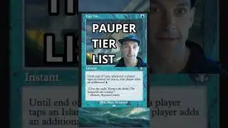 The pauper decks ranked! #shorts