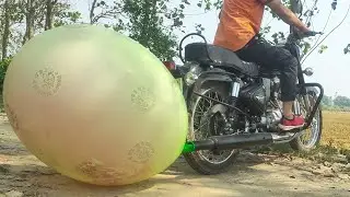 Bullet Silencer Vs Balloon - Super Big Size Balloon