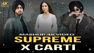 Supreme X Carti Mashup 4K | Shubh Ft. Sonam Bajwa | Punjabi Trap Mix 2025 | Sync Music Official