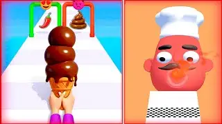 Stacky Ice Cream🍨Runner Android GamePlay Walkthrough - 1