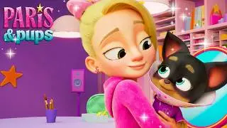 Diamond is Embarrassed! 💎 Confidence with Music and Style 🎶✨ Cartoons for Kids | Paris & Pups