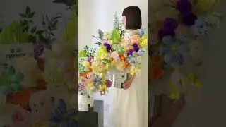 DIY Long-Lasting Bouquet Using Dried Flowers #FlowerCraft #RoseBouquet #giftideasformen
