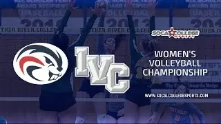 CCCAA Women's Volleyball: American River vs Irvine Valley - 12/6/19 -  7pm