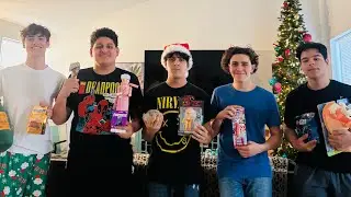 Gifting my friends junk at our white elephant exchange