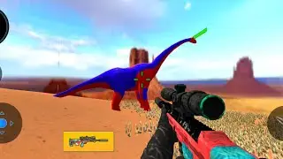 Wild Animal Hunter 3D - Dinosaur Hunter Game - Android Gameplay #1980