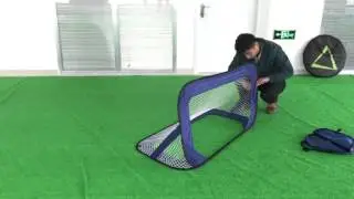 Poray 4ft Soccer Goal Pop Up, Foldable, Practice Goals with Carry Bag