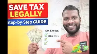 Income Tax Saving Tips 2026 | Save Tax Legally in India (Section 80C, 80D & More) | Tax | EduFinX.
