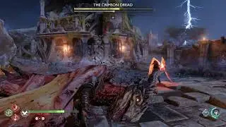 God of War Ragnar&ouml;k - THE CRIMSON DREAD Boss Fight