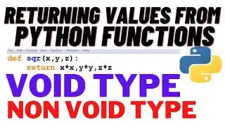 Returning Values From Python Functions - Python Programming