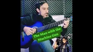 The Man with the Machine Gun - Cover