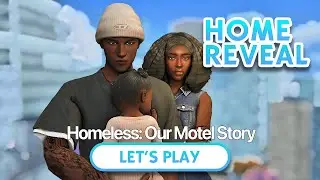 Sims 4 Let’s Play — Бездомные: Наша история в мотеле, Эпизод 4 | Раскрытие дома