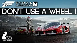 FORZA 7 - A FUN ARCADE GAME  ? - DON'T USE A WHEEL !