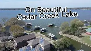 Lake House For Sale on Cedar Creek Lake
