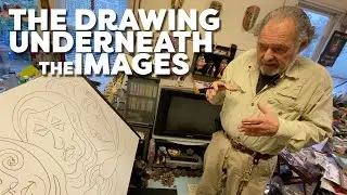 The Drawing Underneath the Images | Dick Crispo Art