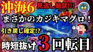 【沖海6】時短抜けの保留玉でカジキマグロが出現‼️その後どうなる😳⁉️ぱちぱちTV【1153】Pスーパー海物語IN沖縄6 第31話 #海物語#パチンコ#ぱちぱちtv