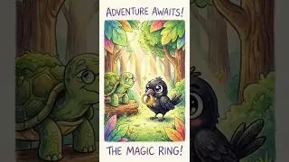The Honest Crow 🐦 | Moral Story for Kids #anime #lifeisbutadream #animation #music #funny