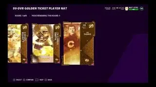 FAN APPRECIATION PART 2 AFTER CHALLENGES!! FREE 99 NAT GOLDEN TICKET FANTASY PACK!!|MADDEN 21