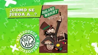 Como se Juega a Roland Wright the Dice Game en castellano (Juego de Mesa Roll & Write )