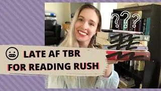 late af tbr 😣 // reading rush 2020 📚