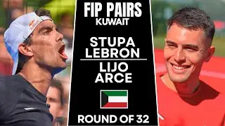 ROUND OF 32 | Stupa & Lebron VS Ljio & Arce | KUWAIT | FIP WORLD CUP PAIRS