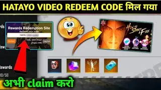 Free Fire New Redeem Code | Bunny Bundle Redeem Code Free Fire | Hayato Video Redeem Code Free Fire