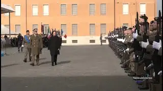 ANZIO: Bandiera di Guerra al 3° Reggimento Bondone del 25-01-2024