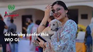 WIO Global Women Award Winner Syeda Duaa Ajez | #AwazEBezuban | #IconicWomen | #AnimalsRights