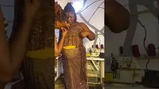 Process Video of this Beautiful Asoebi dress by @Fashion_Scientist X @ankaragrid.africa