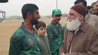Patron in Chief S.E.E.D.S #Charity M. #Akram especially came from Uk to see the Blind Cricket Series
