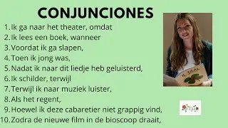 Nederlands leren - aprender neerlandés/holandés - voegwoorden/conjunciones