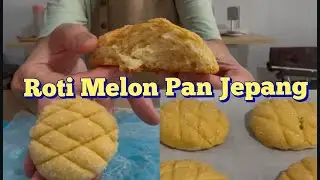 Craving Soft Crunchy Japanese Melon Pan Bread Snacks 🍞